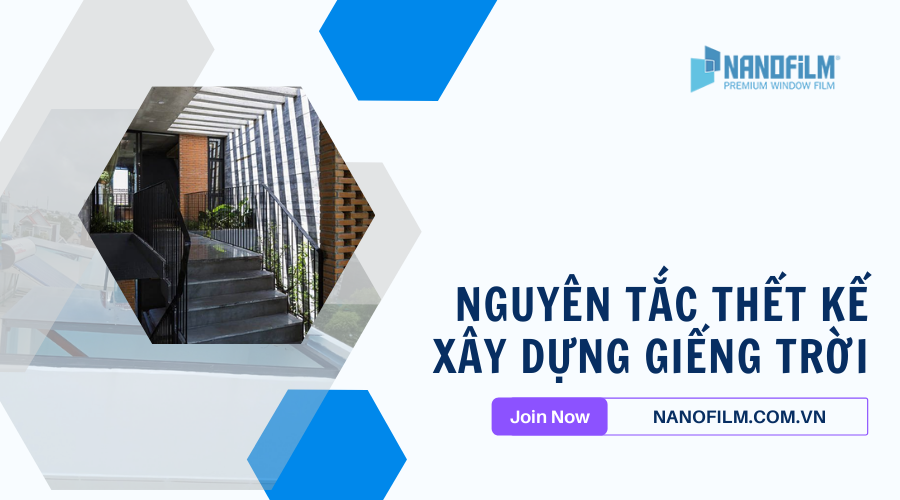 Các nguyên tắc thiết kế giếng trời mà ai cũng cần phải biết
